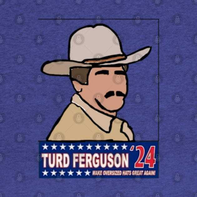 Turd ferguson t-shirt by Hitamshop